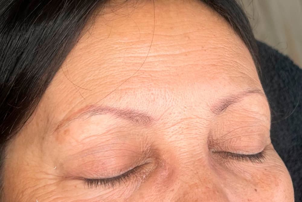 Nano hairstroke brows — subtiel en elegant PMU resultaat — voor